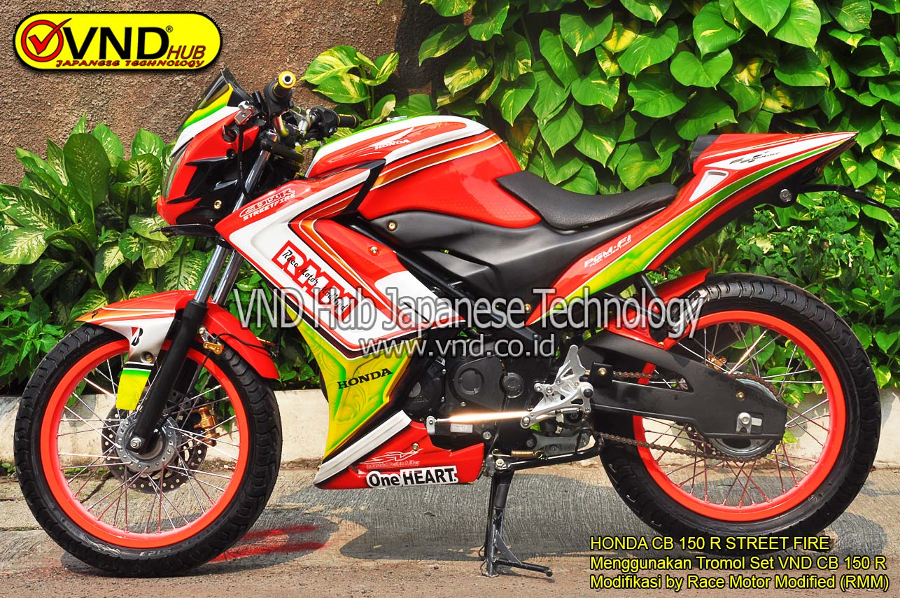 Tromol VND Japanese Technology Honda CB150R StreetFire